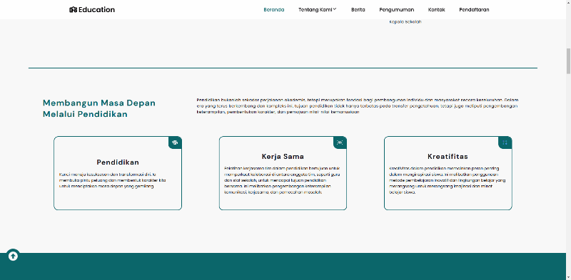 Template Website Sekolah - Preview 3