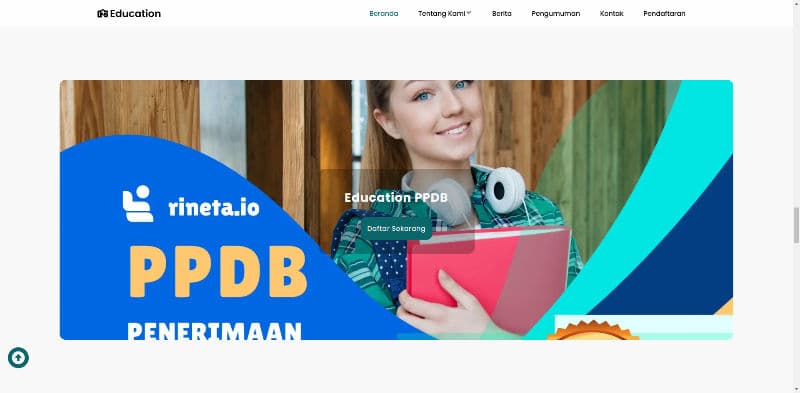 Template Website Sekolah - Preview 6