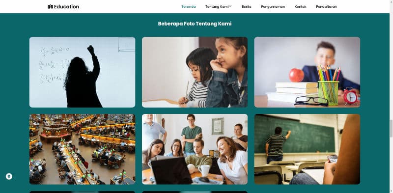 Template Website Sekolah - Preview 7