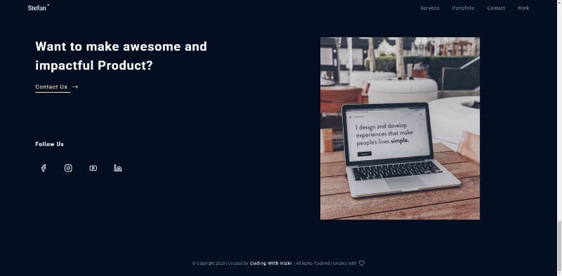 Portofolio - Coding With Rizki - Preview 5