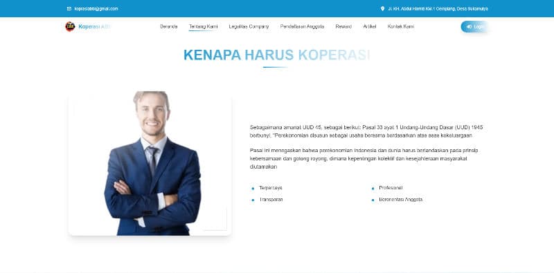 Platform Digital Koperasi ABBI - Preview 2