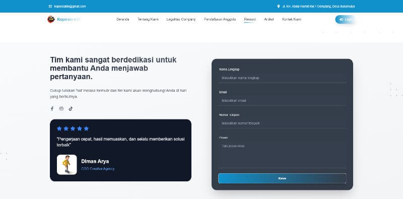 Platform Digital Koperasi ABBI - Preview 6