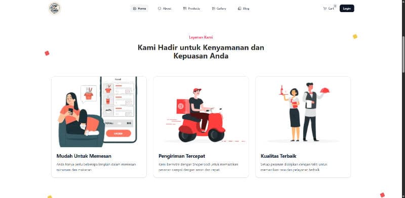 Sunik Yohan – Website Multi Page yang Menggoda Selera - Preview 2