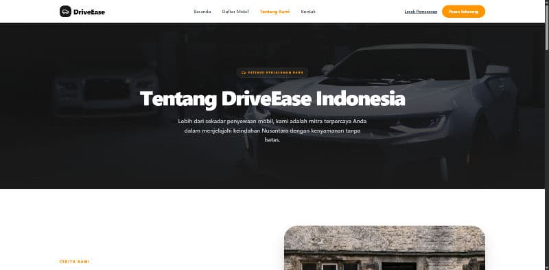 Car Rental Booking Platform — Web Development Project - Preview 3