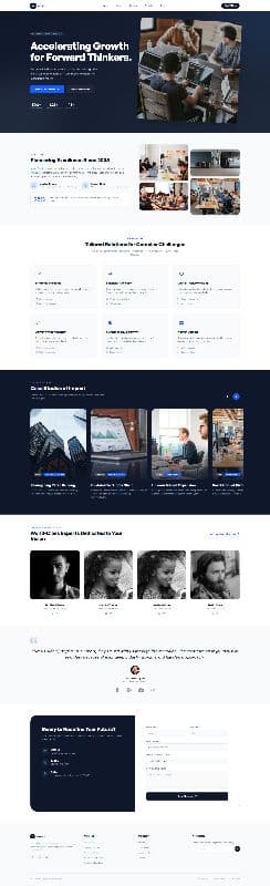 🚀 Digital Agency Website — Professional & Scalable - Preview 1