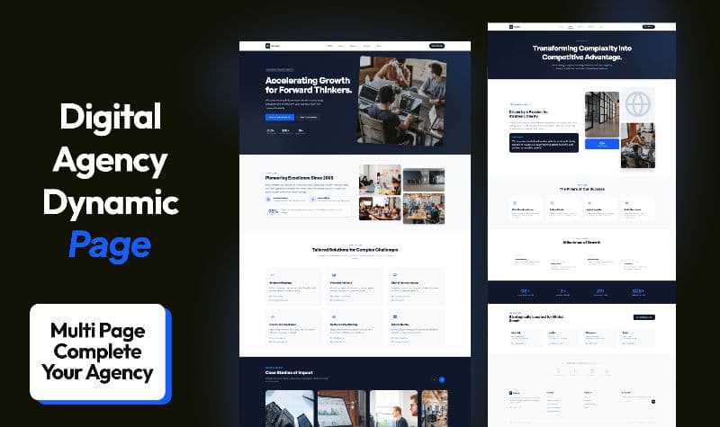 🚀 Digital Agency Website — Professional & Scalable